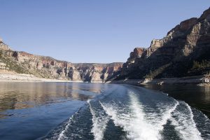 the bighorn river near yellowtail dam montana